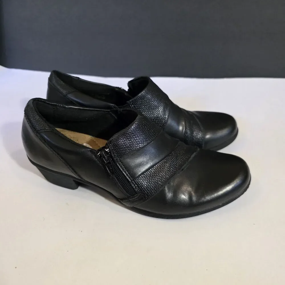 Earth Origins Womens Loafers Black Sz 8.5 M